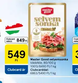 Tesco Master Good selyemsonka ajánlat