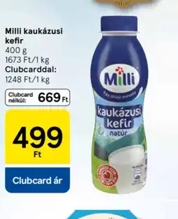 Tesco Milli kaukázusi kefir ajánlat