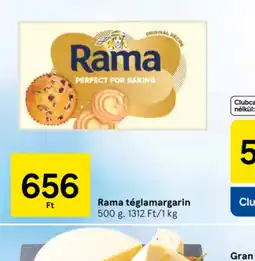 Tesco Rama tégla margarin ajánlat