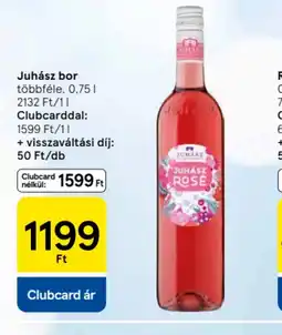 Tesco Juhász bor ajánlat