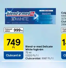 Tesco Blend-a-med Delicate White fogkrém ajánlat