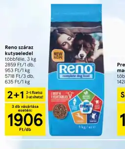Tesco Reno száraz kutyaeledel ajánlat