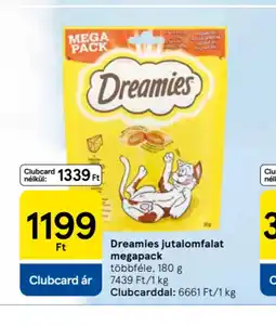 Tesco Dreamies jutalomfalat ajánlat
