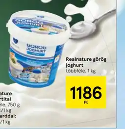 Tesco Realnature görög joghurt ajánlat