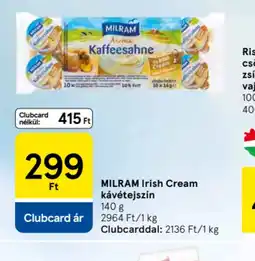 Milram Irish Cream kávétejszín