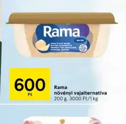 Tesco Rama növényi vajalternatíva ajánlat