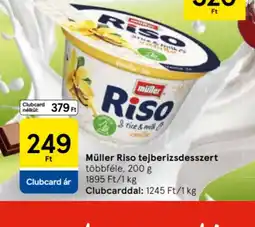 Tesco Müller Riso tejberizsdesszert ajánlat