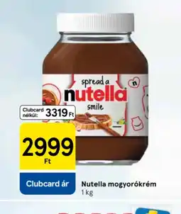 Tesco Nutella mogyorkrém ajánlat