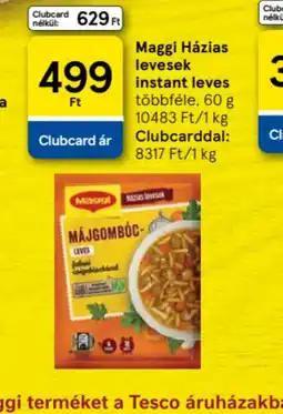 Tesco Maggi Házias levesek ajánlat