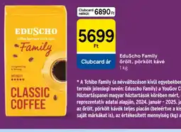 Tesco Eduscho Family őrölt, pörkölt kávé ajánlat