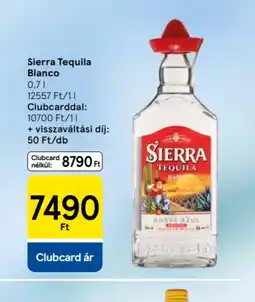 Tesco Sierra Tequila Blanco ajánlat