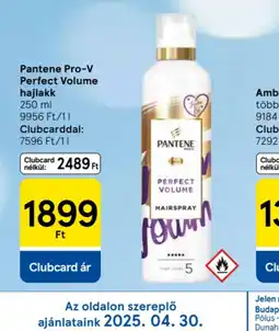 Pantene Pro-V Perfect Volume hajlakk