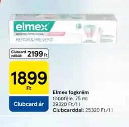 Tesco Elmex fogkrém ajánlat
