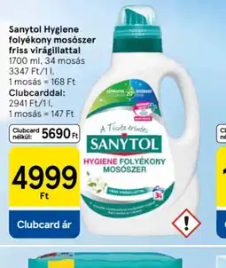 Sanytol Hygiene folyékony mosszer