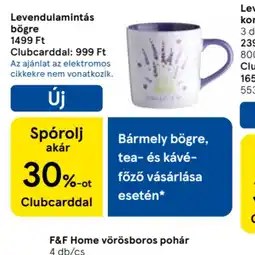 Tesco Levendulamintás bögre ajánlat