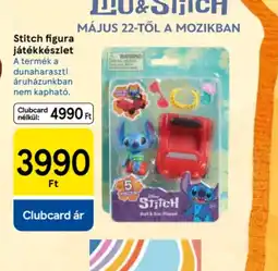 Tesco Stitch figura játékkészlet ajánlat