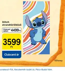 Tesco Stitch strandtörölköző ajánlat