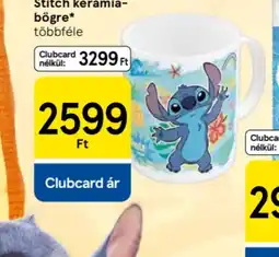 Tesco Stitch kerámia bögre ajánlat