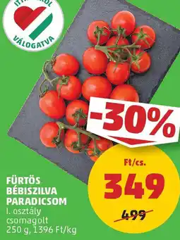 PENNY Fürtös bébiszilva paradicsom ajánlat