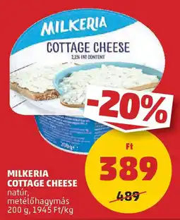 PENNY Milkeria cottage cheese ajánlat
