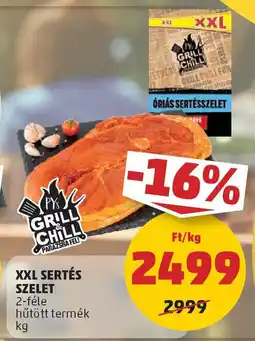 PENNY Xxl sertés szelet ajánlat