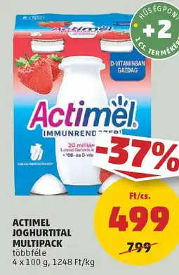 PENNY Actimel joghurtital multipack ajánlat