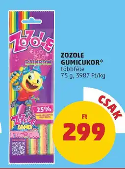 PENNY Zozole gumicukor ajánlat