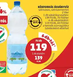 PENNY Kékforrás ásványvíz ajánlat