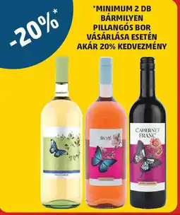 PENNY Minimum 2 db bármilyen pillangós bor vásárlása esetén ajánlat