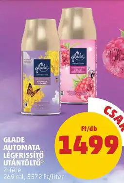 PENNY Glade automata légfrissítő utántöltő ajánlat