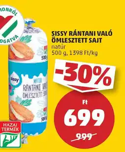 PENNY Sissy rántani való ömlesztett sajt ajánlat