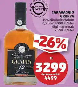 Caravaggio grappa