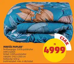 Mintás paplan