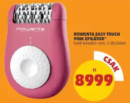 Rowenta easy touch pink epilátor