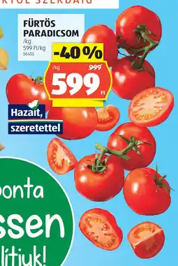 ALDI Fürtös paradicsom ajánlat