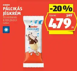 ALDI Kinder pálcikás jégkrém ajánlat