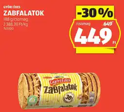 Győri édes zabfalatok