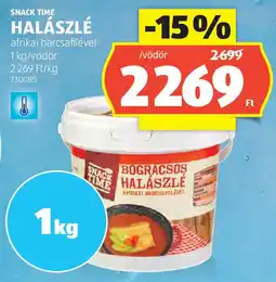 ALDI Snack time halászlé ajánlat