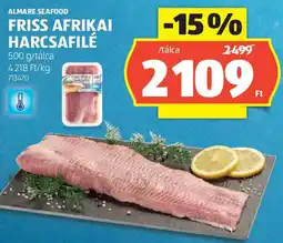 ALDI Almare seafood friss afrikai harcsafilé ajánlat