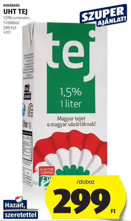 Kokárdás uht tej