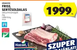 ALDI Húsmester friss sertésoldalas ajánlat