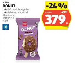 ALDI Algida donut ajánlat