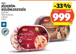 ALDI Mucci jégkrém- különlegesség ajánlat