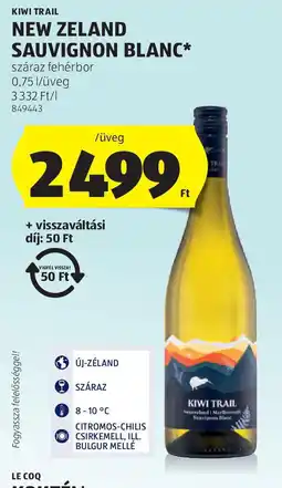 Kiwi trail new zeland sauvignon blanc