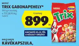ALDI Nestlé trix gabonapehely ajánlat