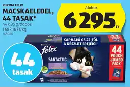 ALDI Purina felix macskaeledel ajánlat