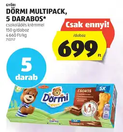 ALDI Győri dörmi multipack ajánlat