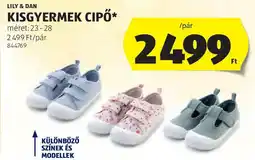 ALDI Lily & dan kisgyermek cipő ajánlat