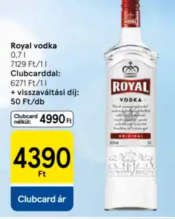 Tesco Royal vodka ajánlat