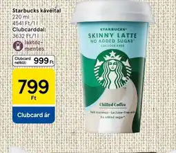 Tesco Starbucks kávéital ajánlat